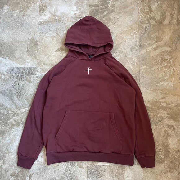 THREE NAILS Other - THREE NAILS ACTIVEWEAR GRAPHIC HOODIE MENS SMALL PULLOVER SWEATSHIRT GYM WORKOUT